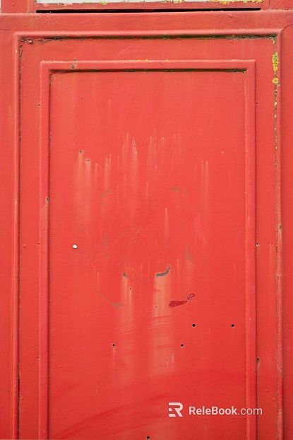 Metal door texture