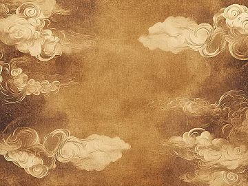 New Chinese Golden Xiangyun Wallpaper texture (ID:ffach748250)