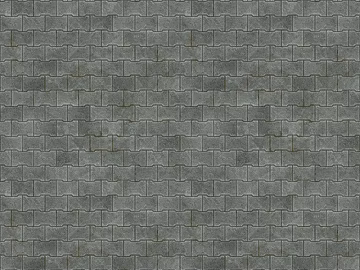 Dark gray stone brick outdoor pavement texture (ID:ffaeh453356)