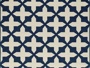 Blue and white geometric living room carpet texture (ID:ffaeh751744)
