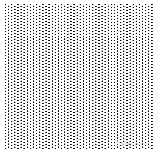 Perforated plate texture
