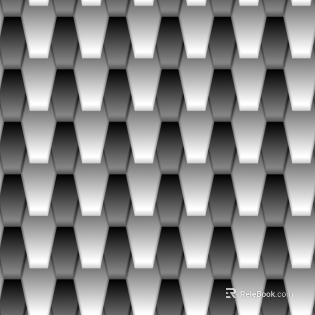 Black and White Bump texture