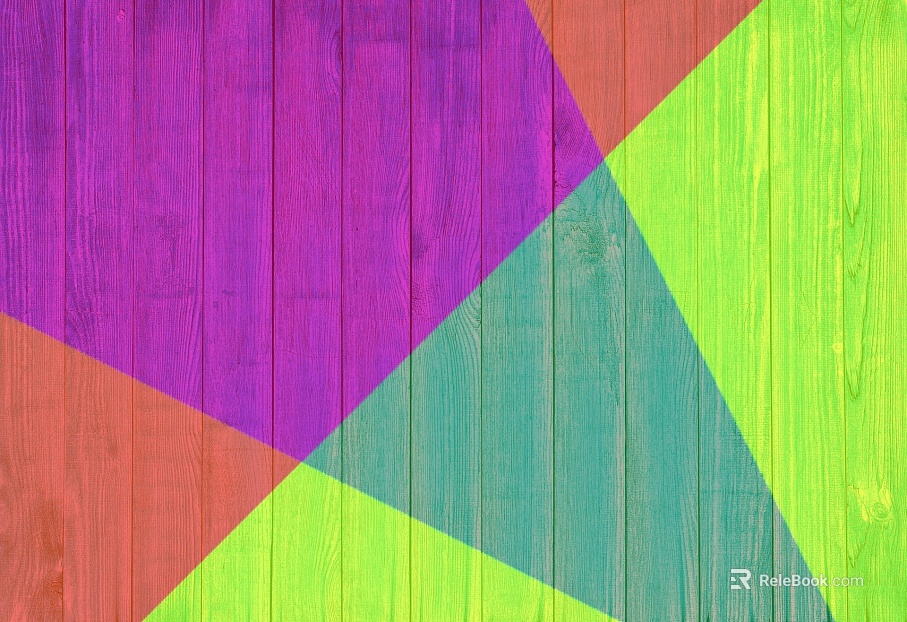 Wood mosaic color wood grain texture