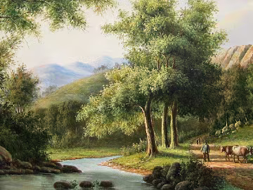 landscape painting texture (ID:ffabg82352)