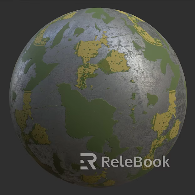Map of PBR texture
