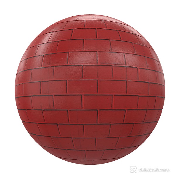 Brick wall PBR texture