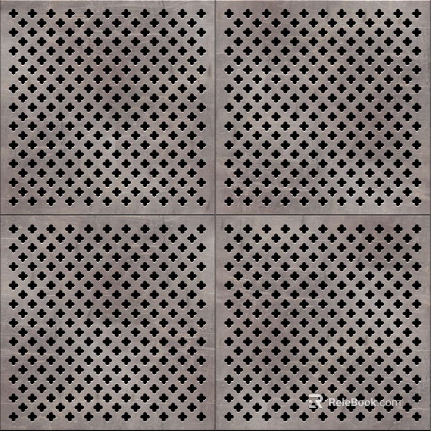 Perforated plate texture