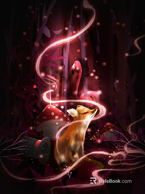 cartoon painting texture