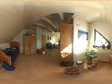 Indoor Home Decoration Bedroom Study Day HDR texture (ID:ffabg09881)