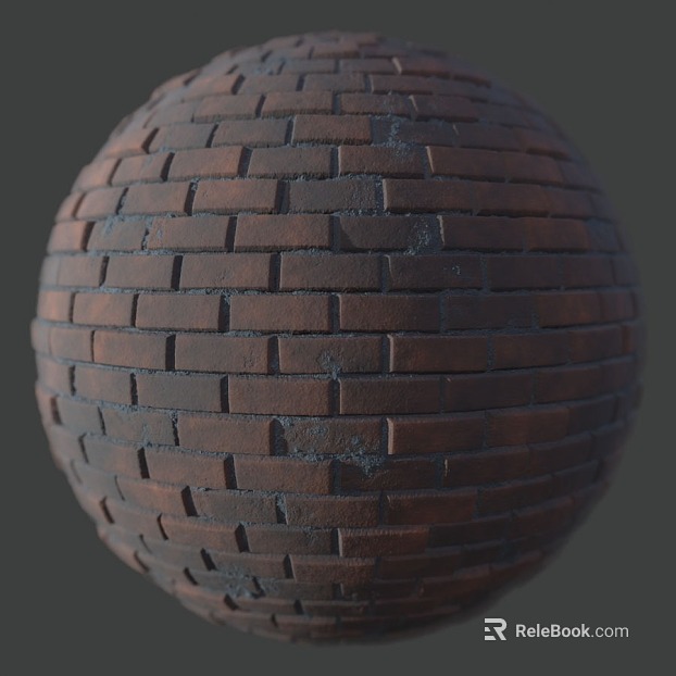 Brick wall PBR texture