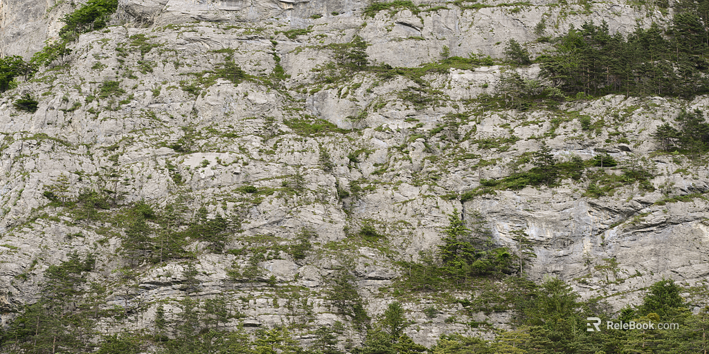 Light gray rock mountain wall texture
