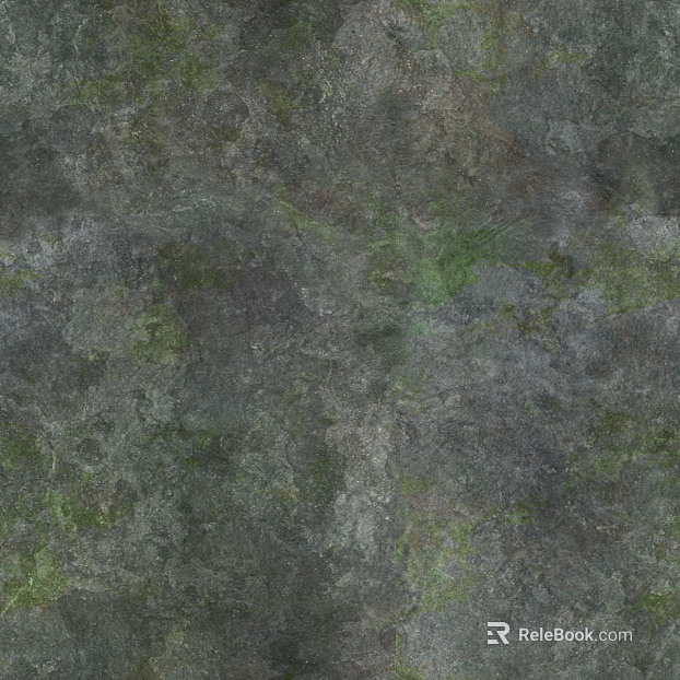 rock rock green plant seamless texture