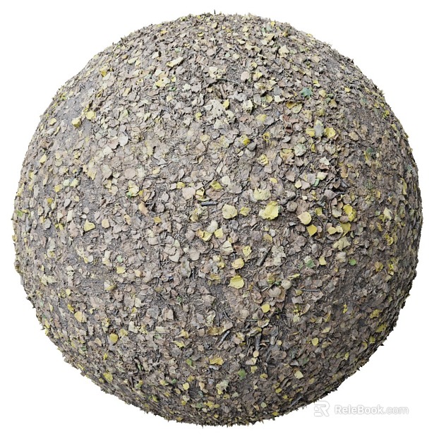 deciduous ground PBR texture