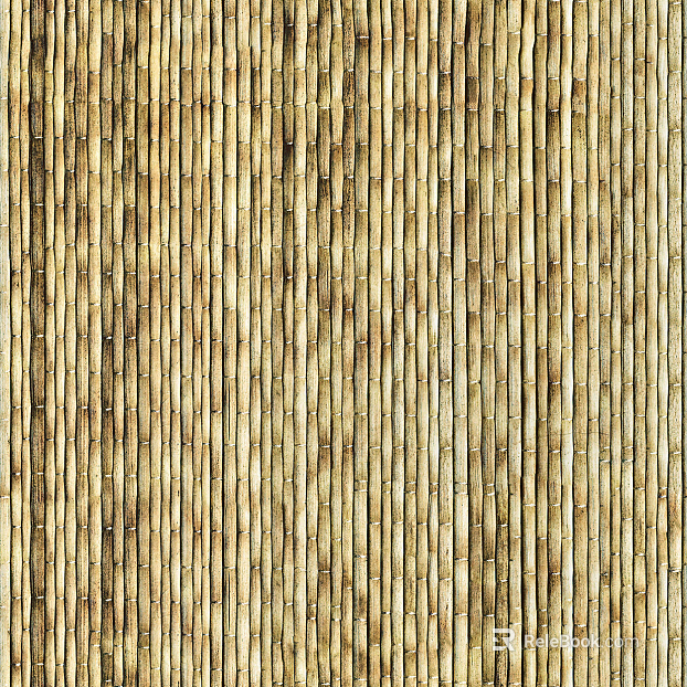Yellow rattan rattan bamboo weave texture