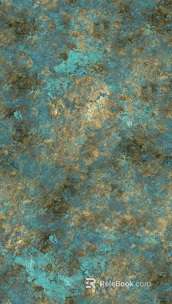 Even grain old metal plate old copper plate rust metal copper rust bronze texture