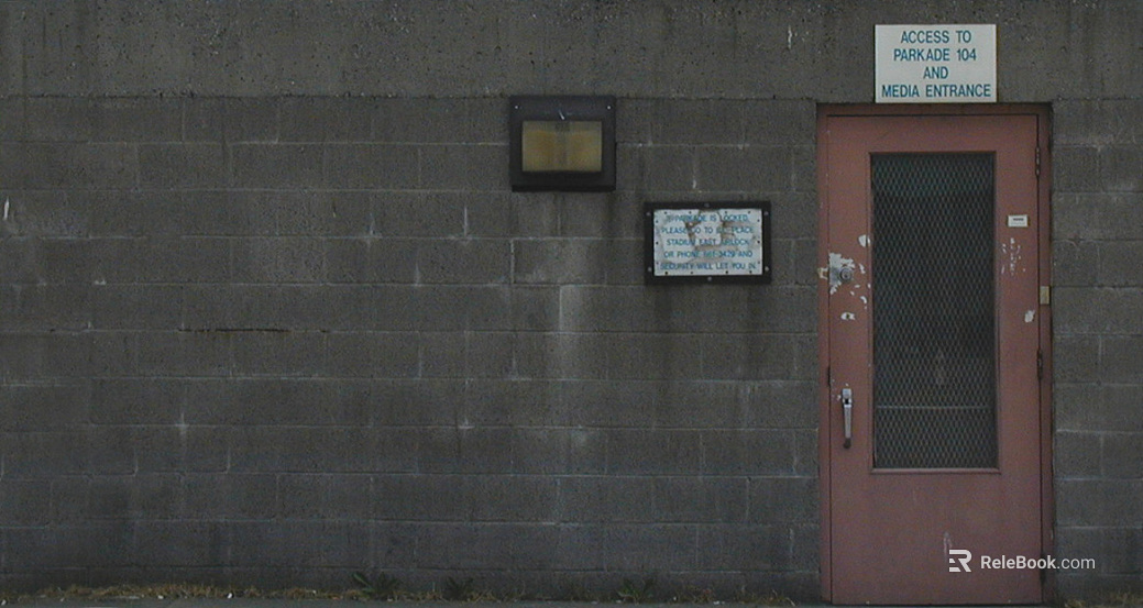 Metal door texture