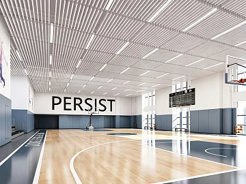 Modern Light Yellow Solid Wood Basketball Hall Sports Floor texture (ID:ffaeh458021)