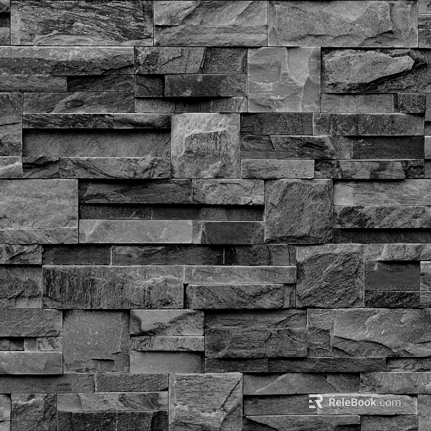 Culture Stone Black Hemp Culture Stone texture