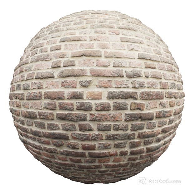 Brick wall PBR texture