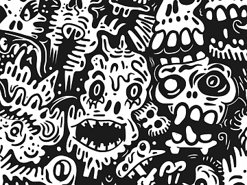 Patterned wall fabric, patterned wallpaper, cartoon wallpaper, cartoon wall fabric, wall fabric, wallpaper, wallcovering. 3d model