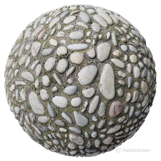Pebbles PBR texture