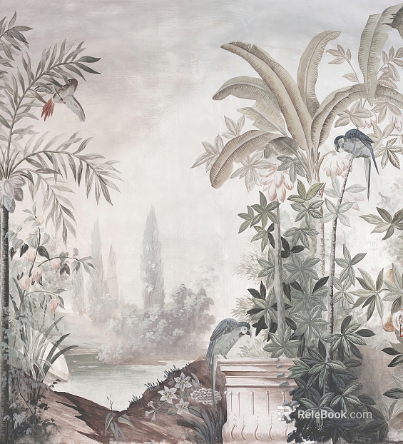 animal and plant pattern texture