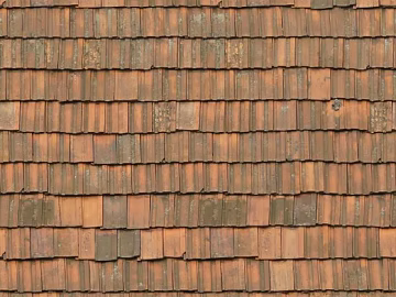 red tile 3d model