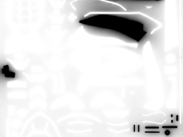 Black and White Bump Mechanical Texture Map 3d model
