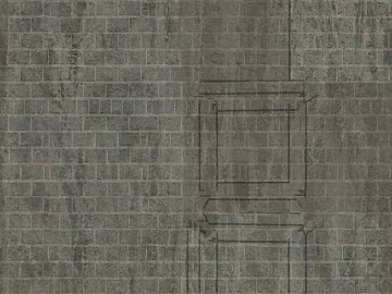 Green gray antique brick wall building exterior wall texture (ID:ffaeh325039)