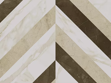Modern Style Cafe White Marble Parquet Tile texture (ID:ffaeh944476)