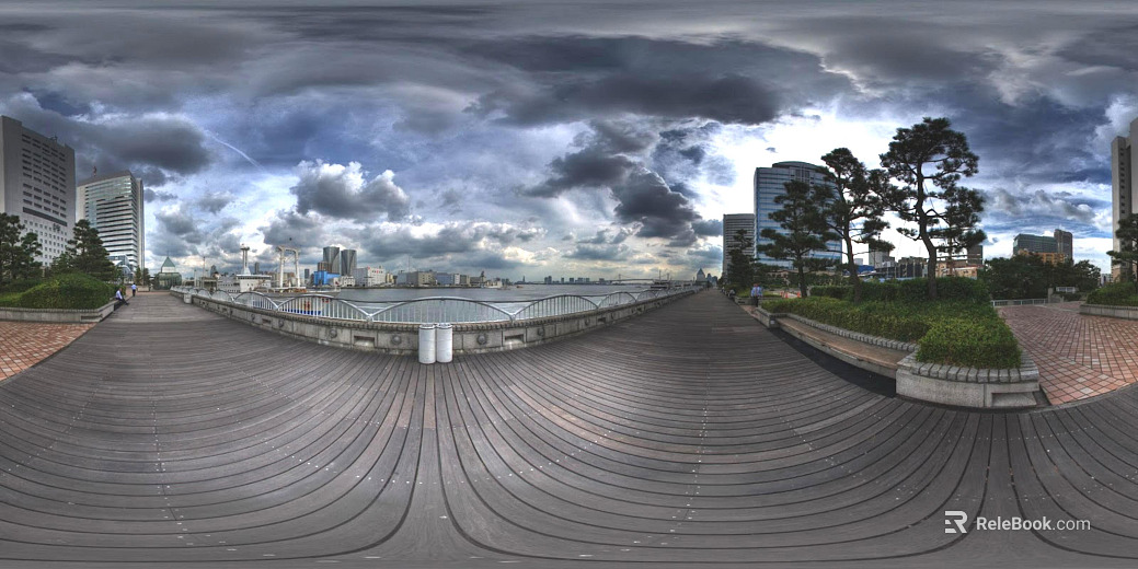 Outdoor City HDR texture