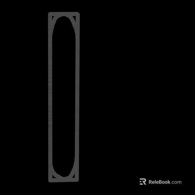 Grey brushed metal cabinet door handle texture