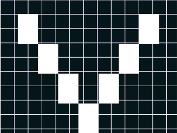 Black and white mosaic patterned tiles for kitchen and bathroom walls texture (ID:ffaeh909046)