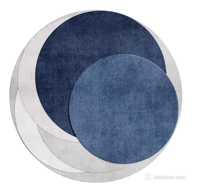 Round carpet texture