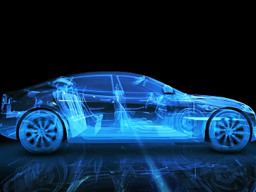 Screen material 3d model