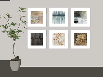 Abstract wind decorative painting combination texture (ID:ffaeh566501)
