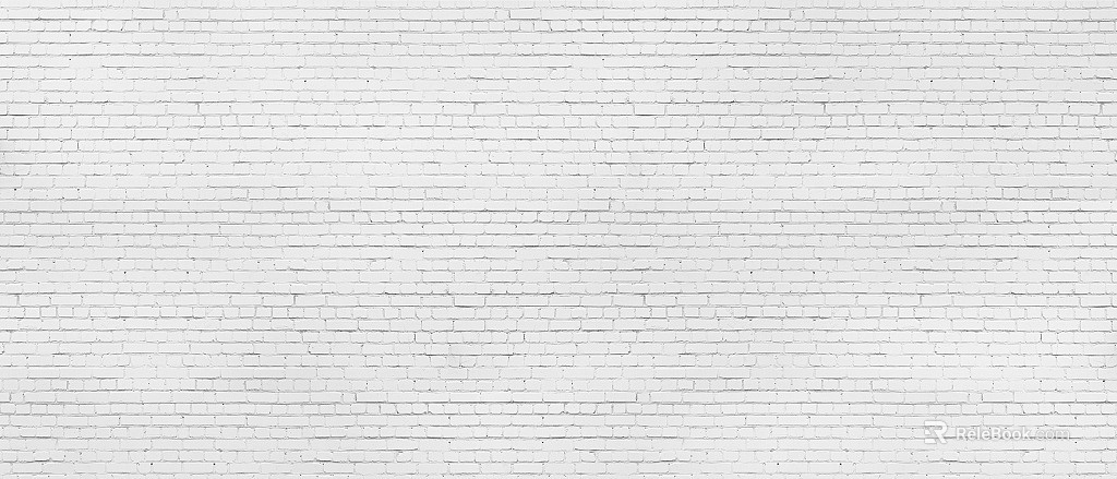 Brick wall enclosing wall black and white texture
