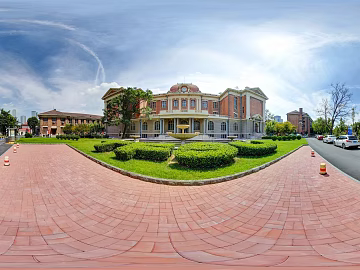 HDR City Community Panorama 3d model