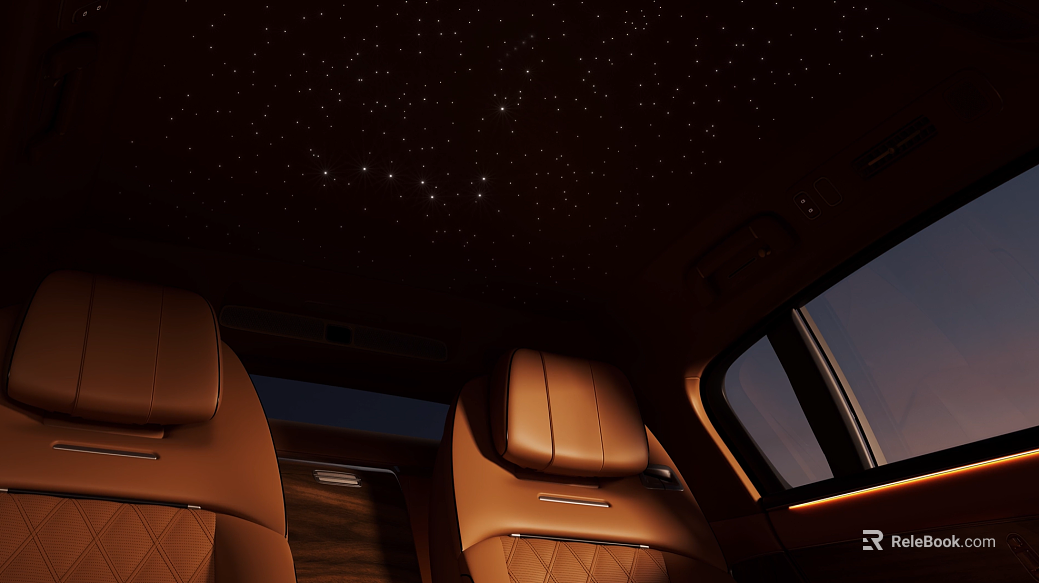 Light Luxury Brown Soft Bag Leather Car Interior texture