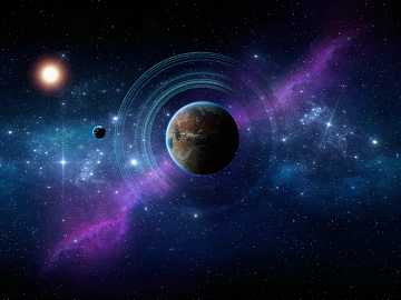 Space Science Fiction Nebula texture (ID:ffach579998)