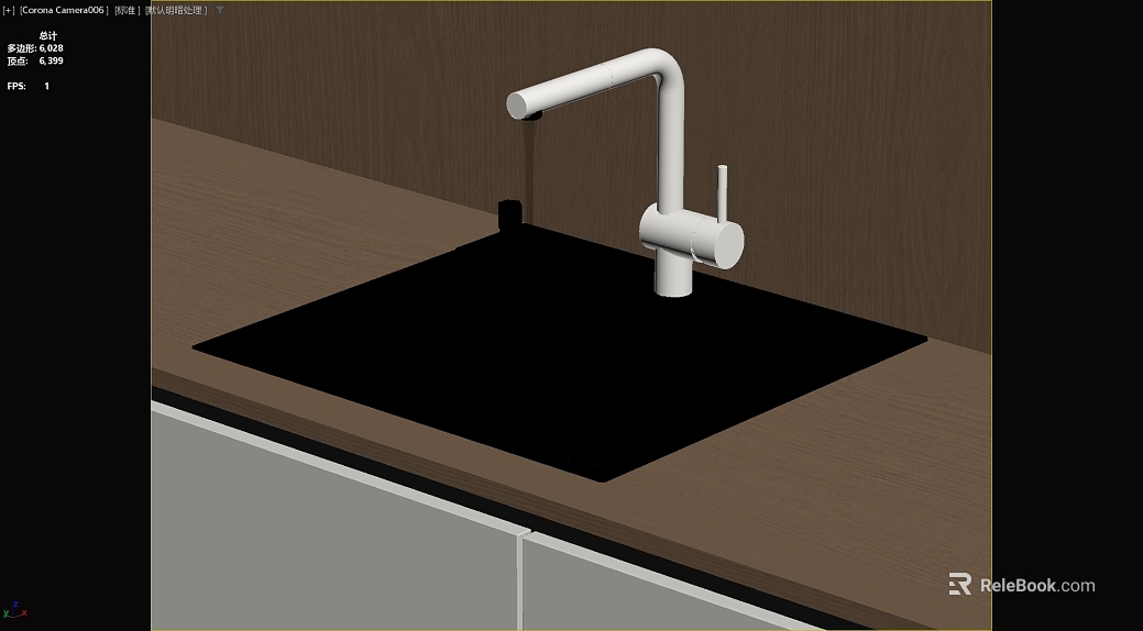 Dark Brown Wood Grain Kitchen Countertop texture