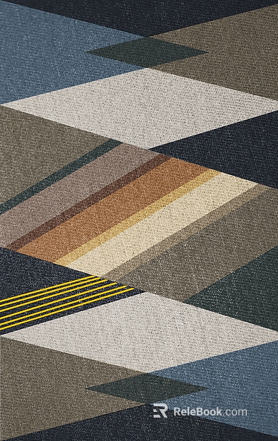 geometric carpet texture