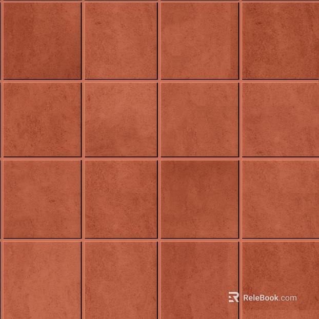 Antique Tile Red Tile Plaid texture