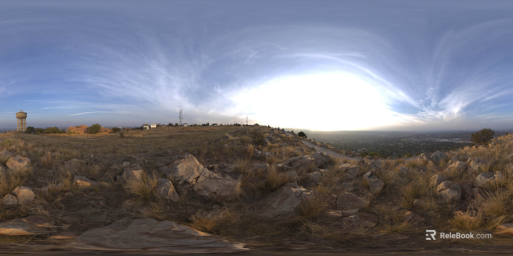 Outdoor Seaside Dusk HDR texture