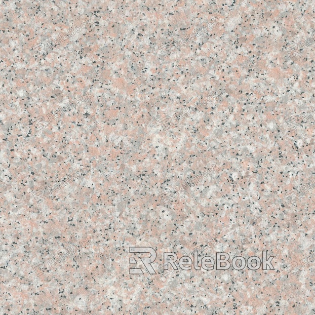 A coarse-grained, igneous rock with predominant pink, white, and black minerals, typical of granite's polycrystalline structure, showcasing its natural beauty and strength.