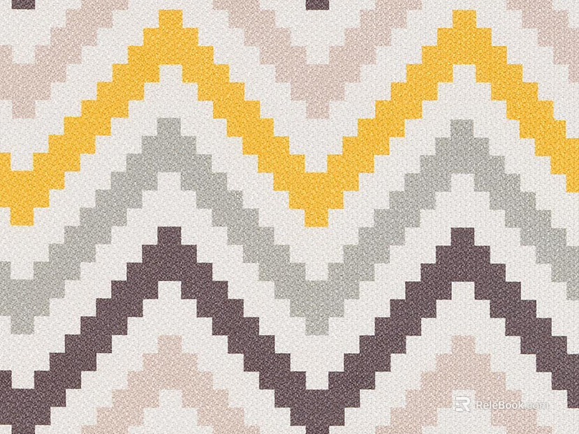 geometric carpet texture