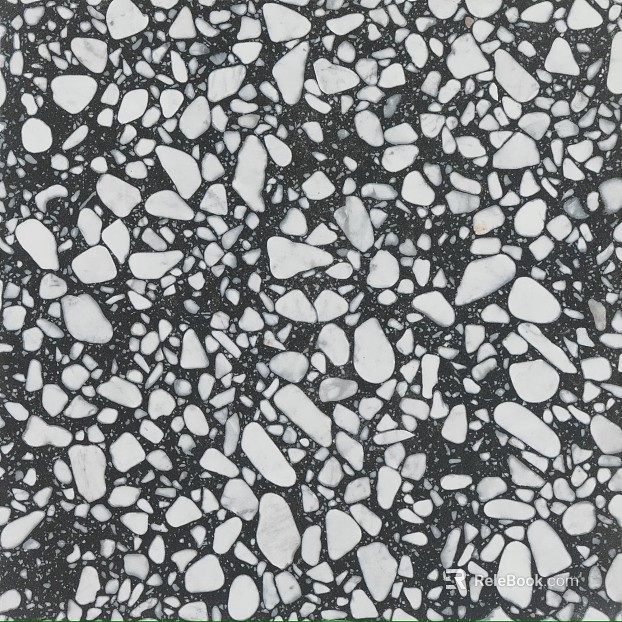 gray terrazzo texture