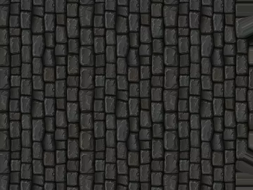Dark gray rubble exterior wall texture (ID:ffaeh452371)