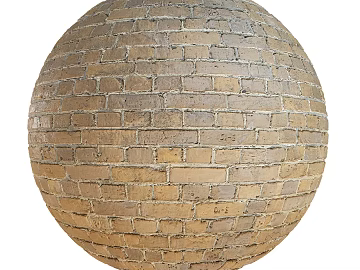 Brick wall 2PBR texture (ID:ffach485714)