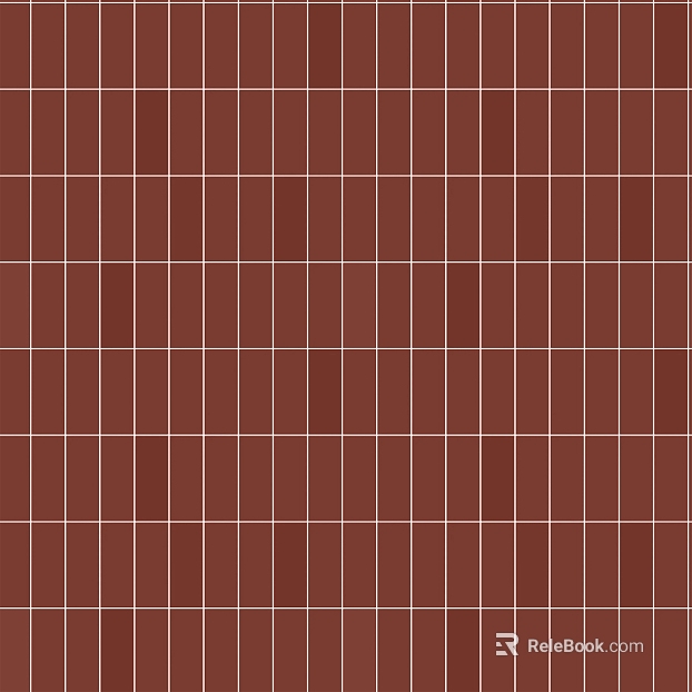 Red-brown Plaid Brick Kitchen and Bathroom Wall Brick texture
